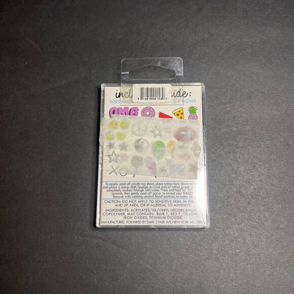 Inked by Dani 20 Hand Drawn Trendy Pack of Waterproof Temporary Tattoos - Picture 3 of 4